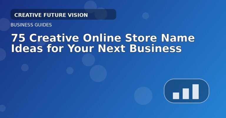 75 Creative Online Store Name Ideas for Your Next Business